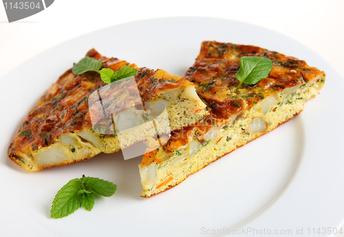 Image of Horizontal Spanish omelet