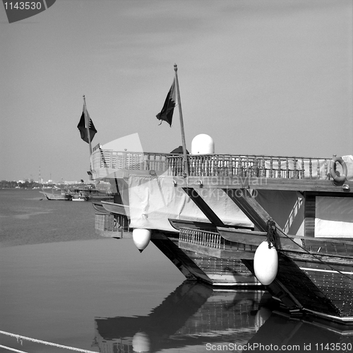 Image of Dhow sterns