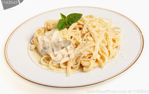 Image of Fettuccine all Alfredo plate