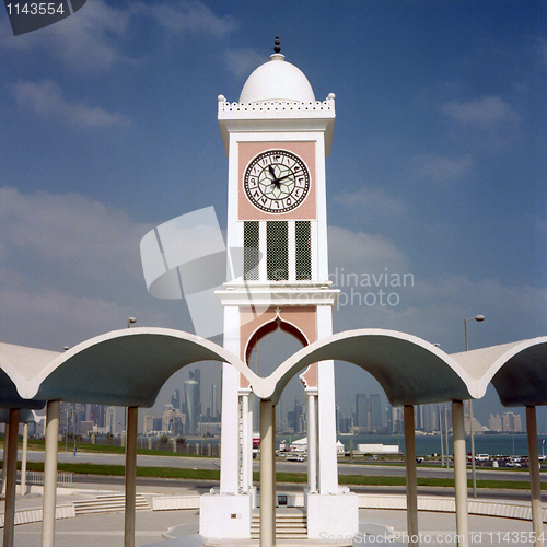 Image of Clock tower and skyline