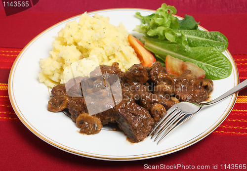 Image of Beef Bourguignon dinner