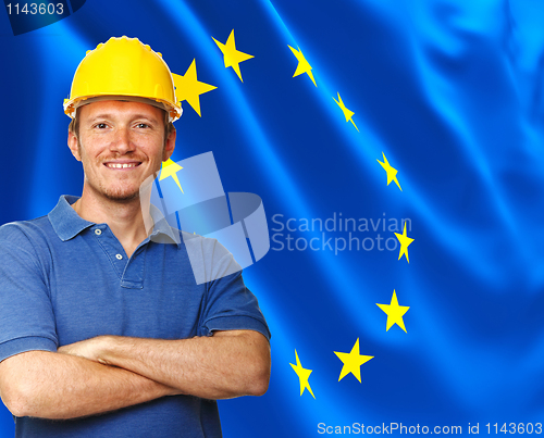 Image of european worker