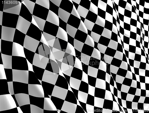 Image of finish flag