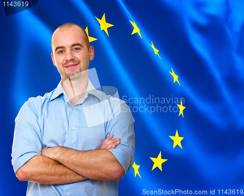 Image of european man