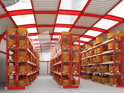 Image of warehouse 3d