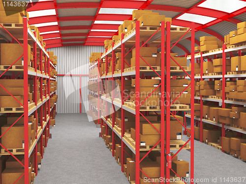 Image of warehouse 3d