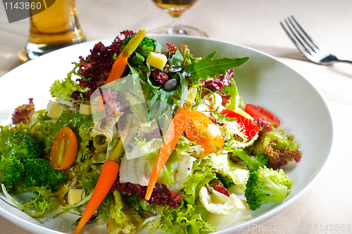 Image of fresh mixed salad