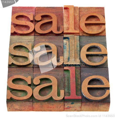 Image of sale word abstract