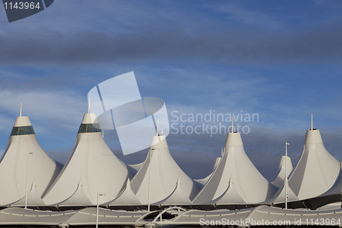 Image of Denver International Airport roof