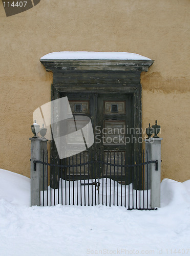 Image of Vintage Wooden Door