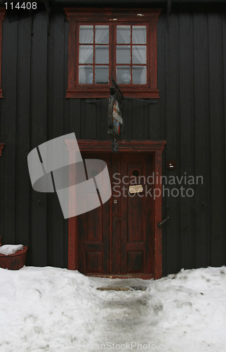 Image of Vintage Wooden Door