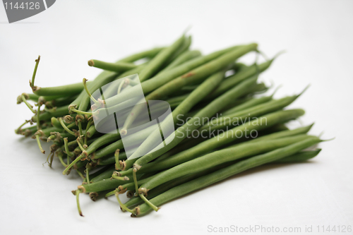 Image of haricots verts - common green beans