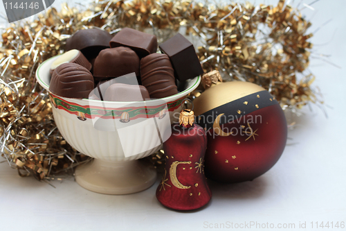 Image of Christmas chocolates