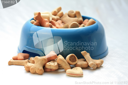 Image of Dogbowl with cookies