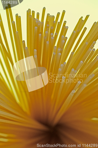 Image of Uncooked spaghetti