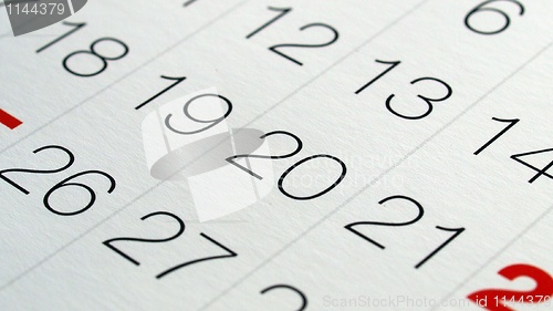 Image of Calendar