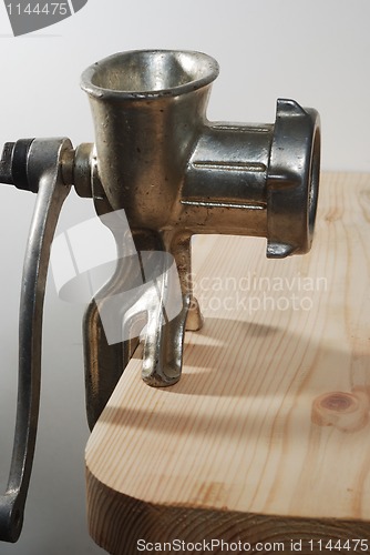 Image of meat grinder