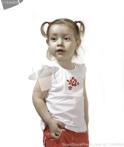 Image of Happy toddler girl