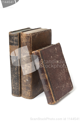 Image of Antique books isolated
