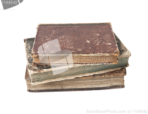 Image of Antique books isolated