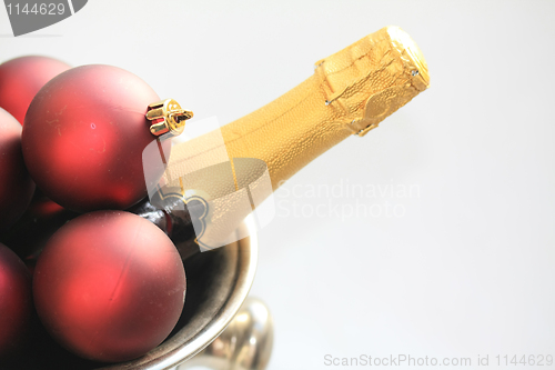 Image of Champagne in a cooler