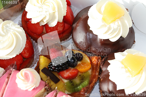 Image of Fresh fruit cakes