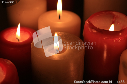 Image of burning candles