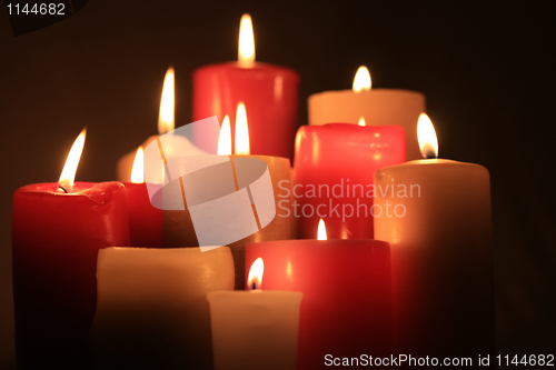 Image of group of candles