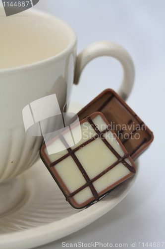 Image of Chocolates and tea