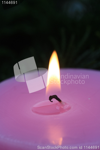 Image of Pink candle