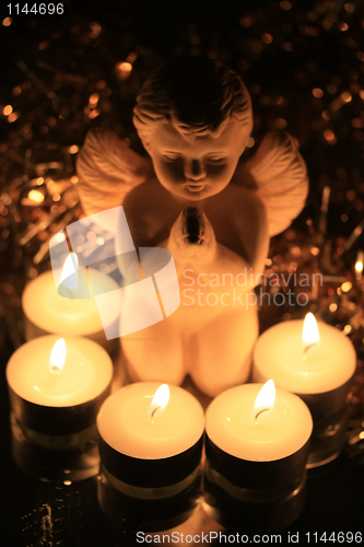 Image of praying angel