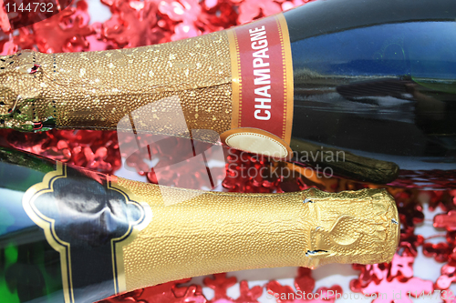 Image of two bottles of champagne