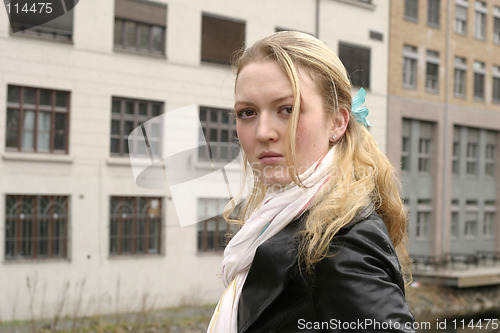 Image of Young Unhappy Woman