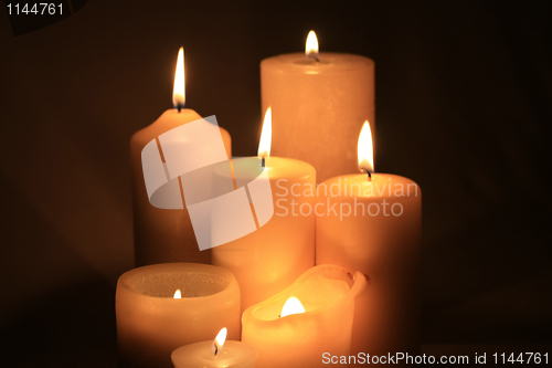 Image of group of candles