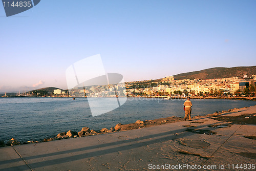 Image of Town of Kusadasi at Sunset