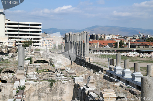 Image of Ancient Agora in the City of Izmir