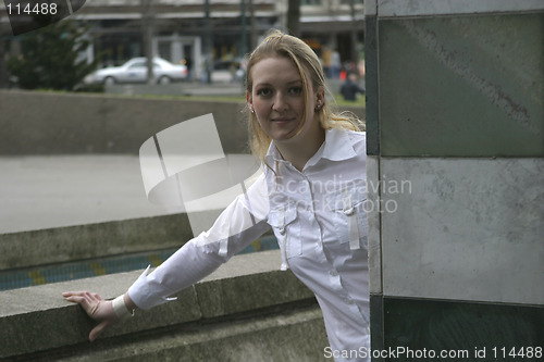 Image of Playful Young Woman