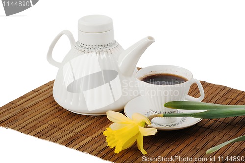 Image of Coffee and flower