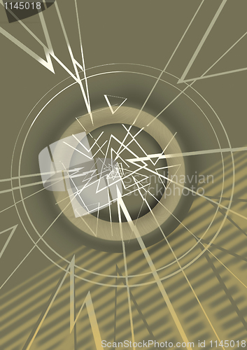 Image of optical art background
