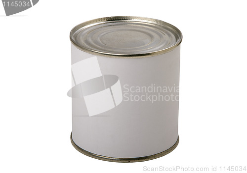 Image of food tin can 