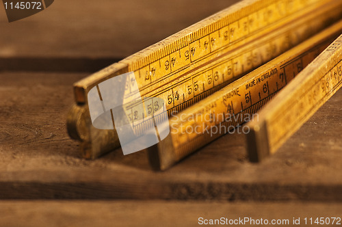Image of wooden rule
