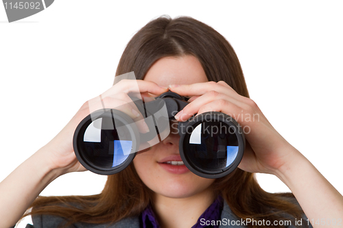 Image of Business woman with a vision for the future