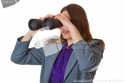 Image of Business woman with a vision for the future