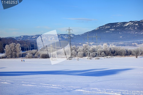 Image of People on ski.