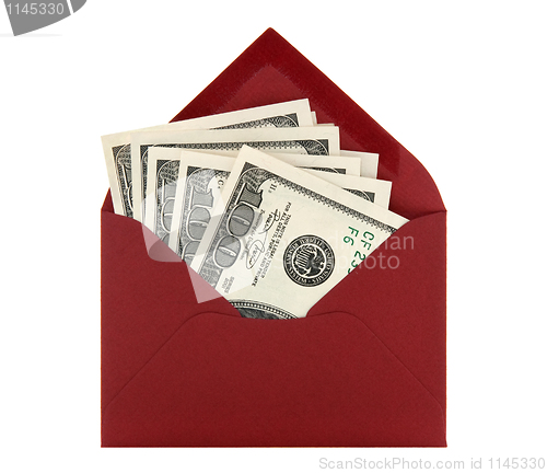 Image of Money in a red envelope