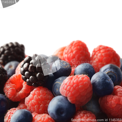 Image of Raspberries & Blueberries