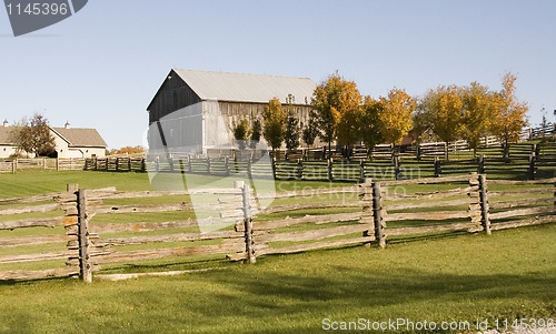 Image of Barn and Fence