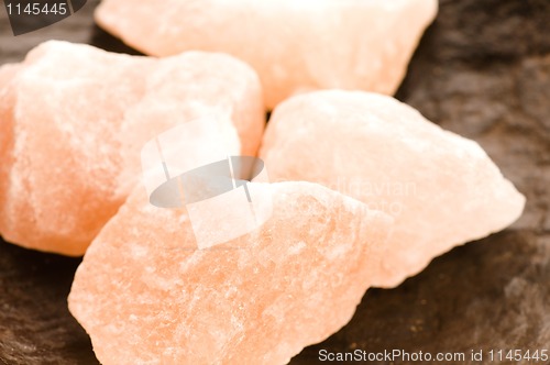 Image of Pink salt of Hymalayas. mineral 