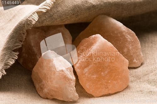 Image of Pink salt of Hymalayas. mineral 