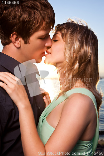 Image of Romantic couple in love